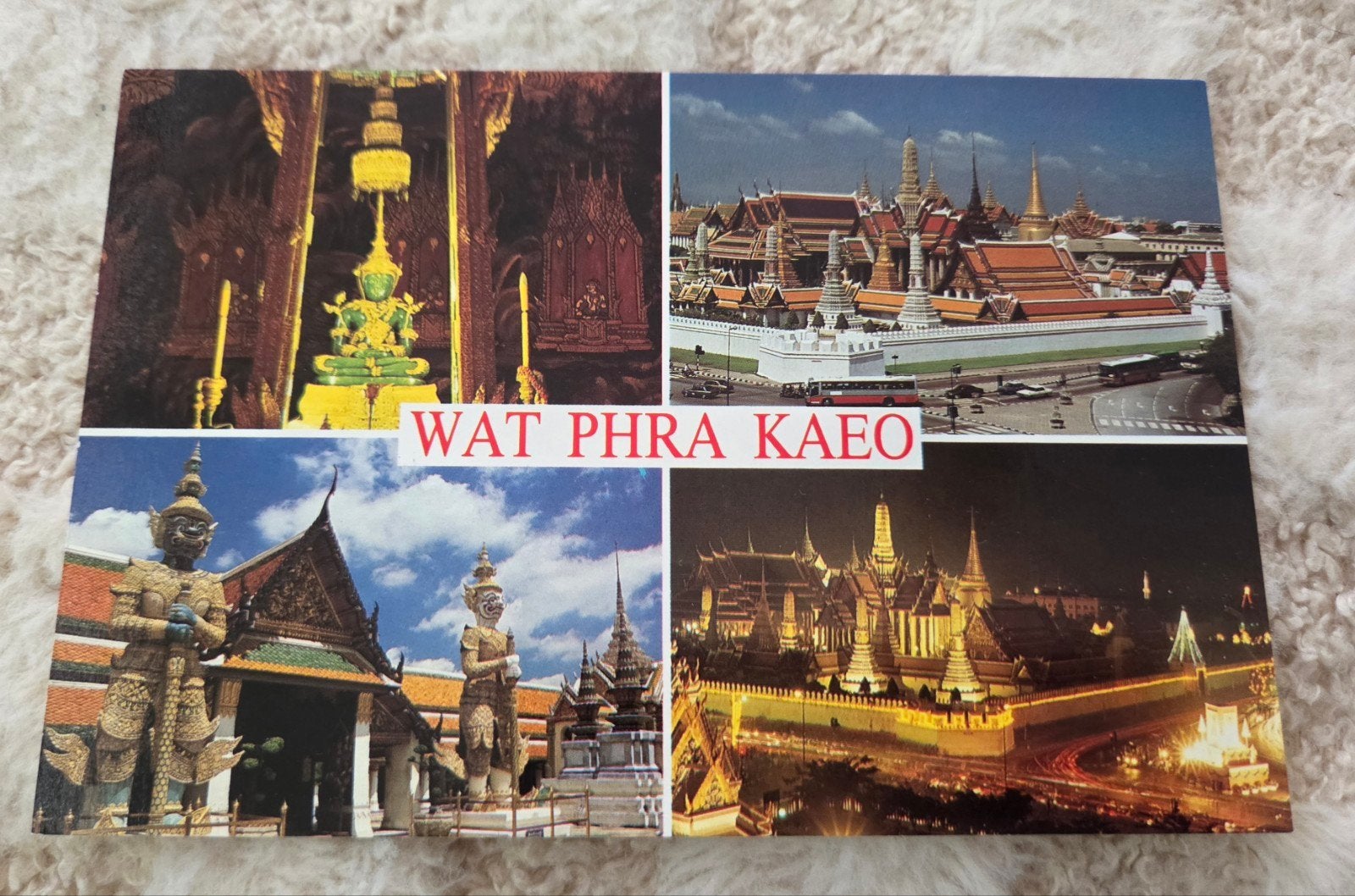 Wat Phra Kaeo - Tempel van de Smaragden Boeddha, Bangkok, Verzenden, 1980 tot heden, Ongelopen, Buiten Europa