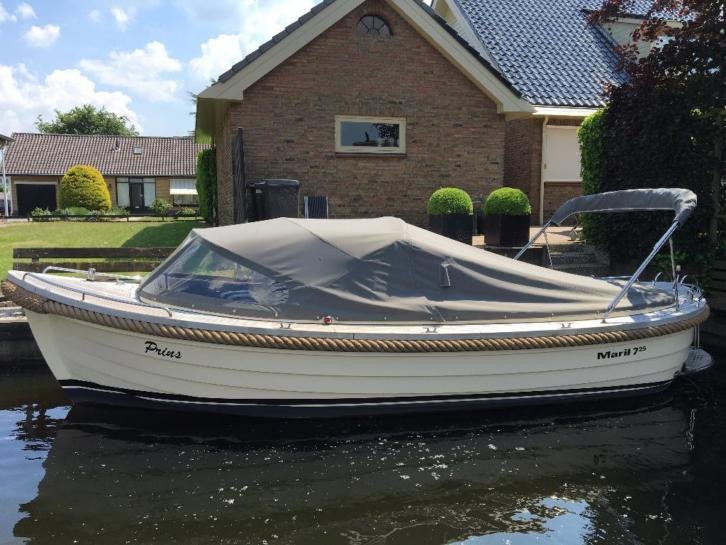 Maril 725 (2011) – Nanni 42 pk – uitgebreide teakafwerking, Ophalen, Tender, Binnenboordmotor, Maril