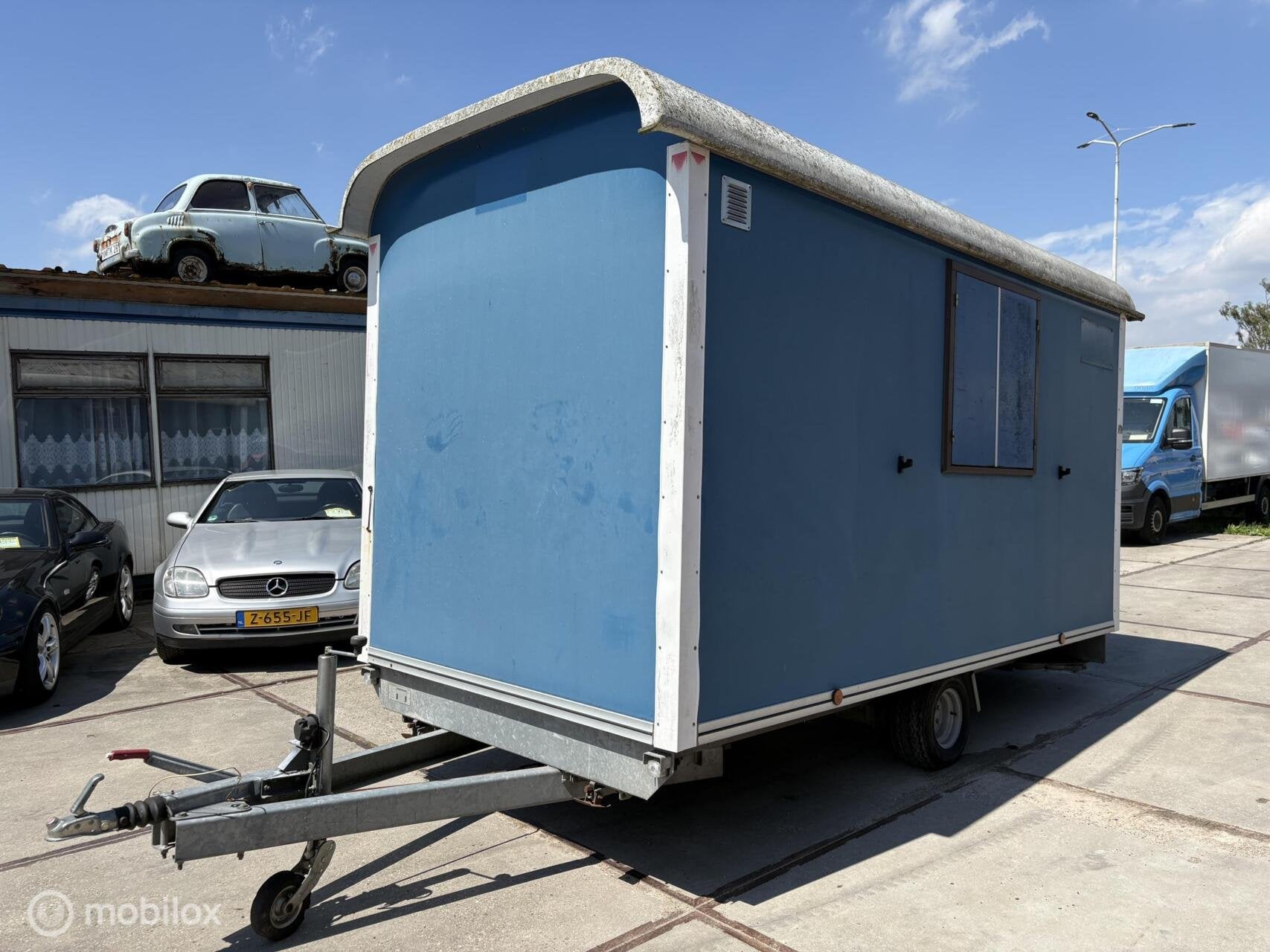 Atec PB1 SCHAFTWAGEN / SCHAFTKEET / BOUWKEET / PIPOWAGEN, Gebruikt