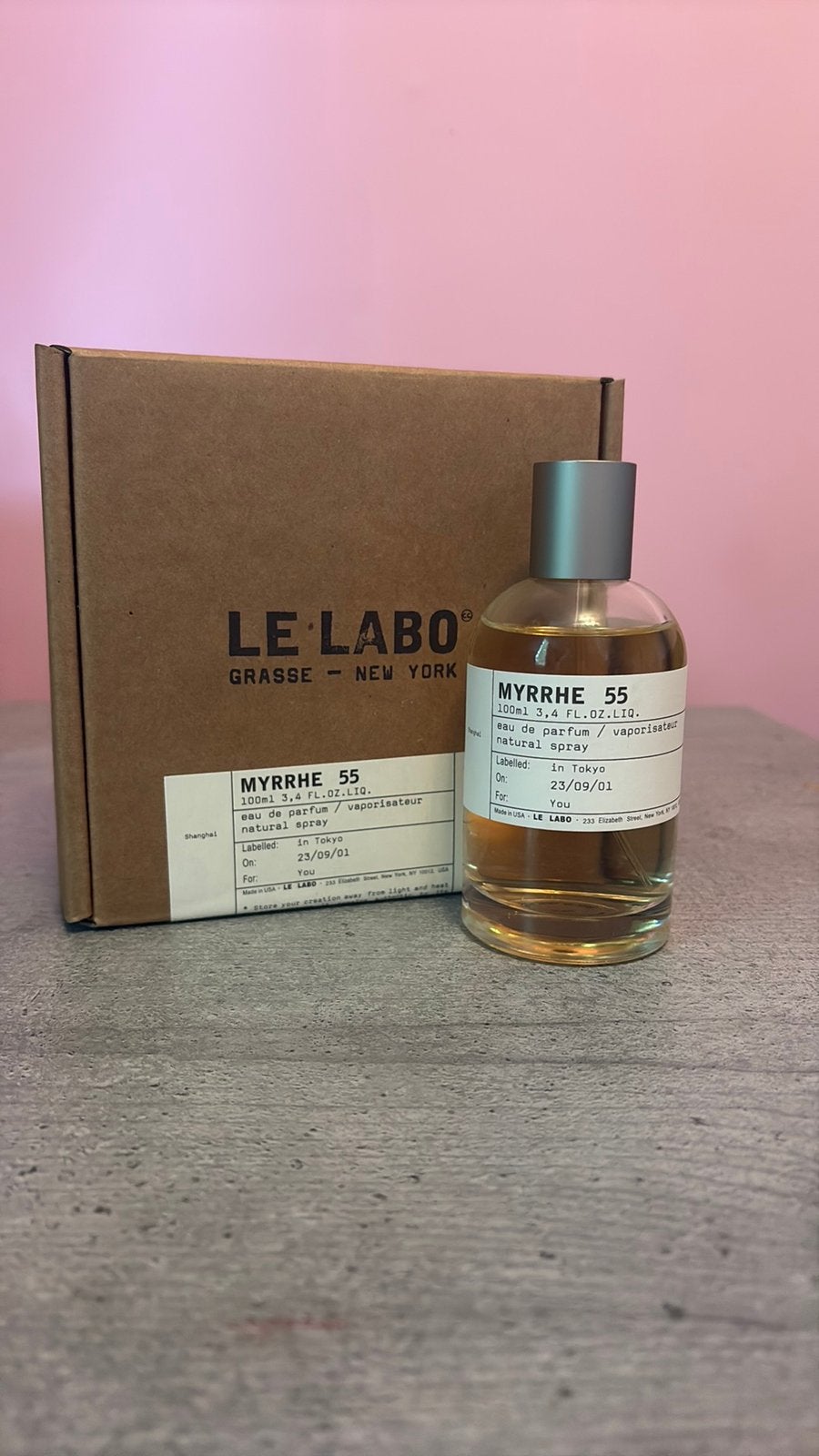 Le labo myrrhe 33, Ophalen of Verzenden, Zo goed als nieuw
