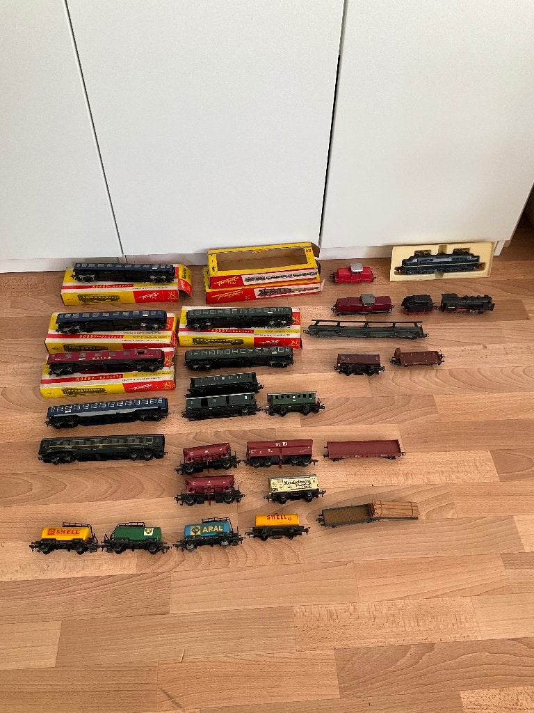 Te koop: Fleischmann treinen collectie, Ophalen, Gelijkstroom, Fleischmann, Gebruikt