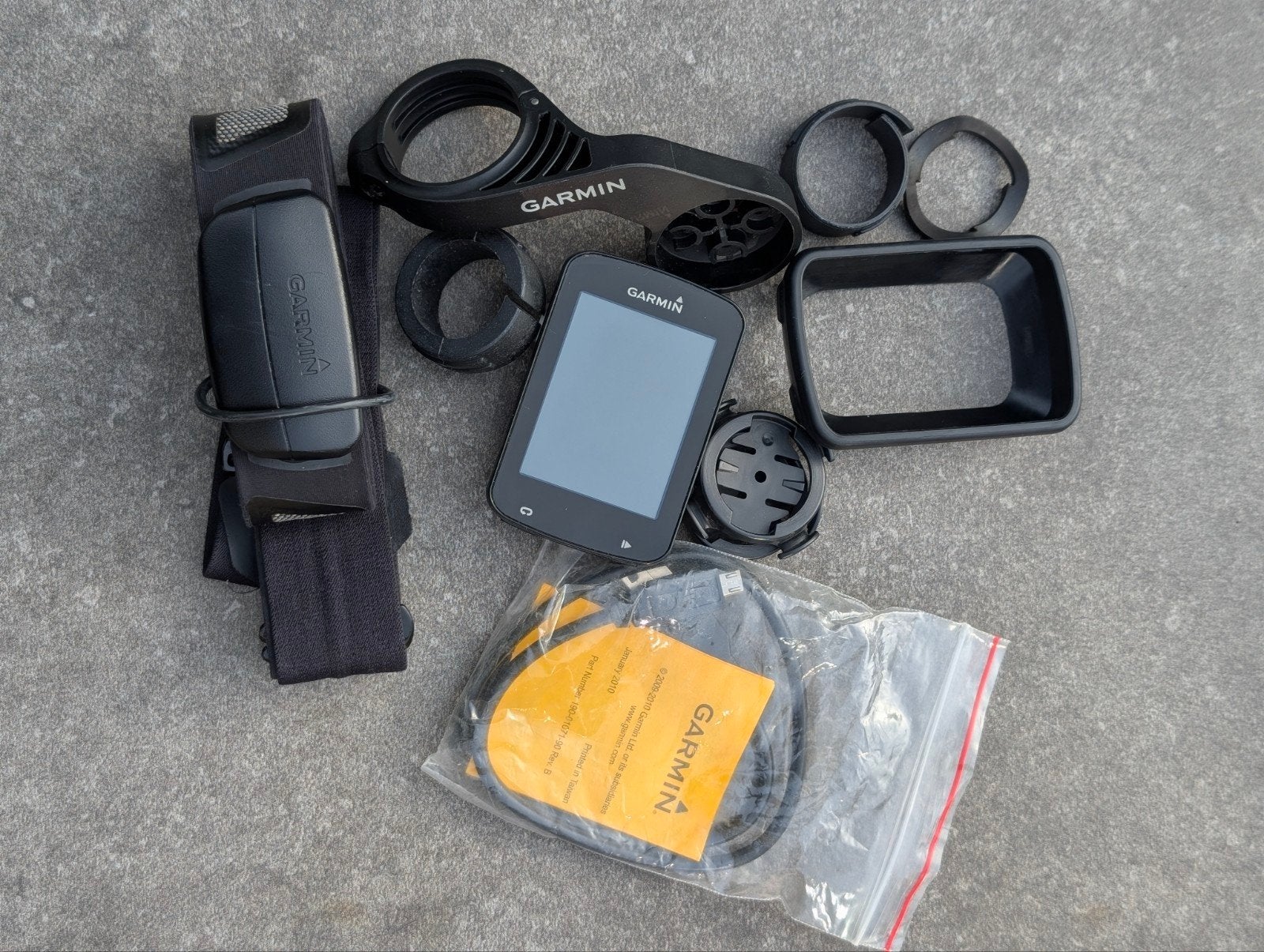 Garmin Edge 820 fietscomputer met accessoires, Ophalen of Verzenden, Draadloos, Gebruikt