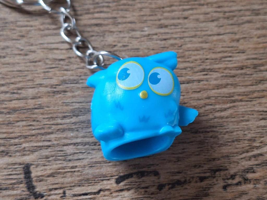 Sleutelhanger : Angry Birds : Blue !! 1, Info@keycharms.nl, Overige typen, Nieuw, Medemblik