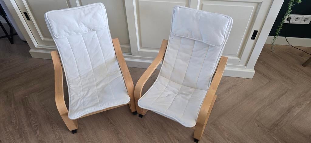 2x IKEA Kinder Chill Stoel - Gebruikt, Huis en Inrichting, Stoelen, Ophalen, Gebruikt, Twee, Modern, Scandinavisch