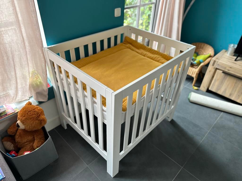 Box Bart whitewash, Kinderen en Baby's, Boxen, Ophalen, Rechthoekig, In hoogte verstelbaar