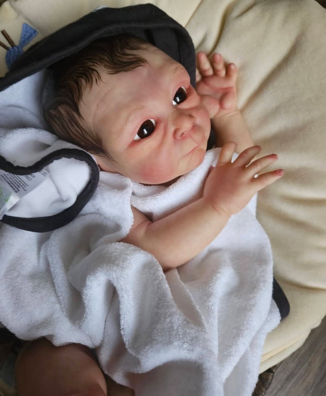 Reborn irelyn orgineel nu 125.00, Verzamelen, Poppen, Ophalen of Verzenden