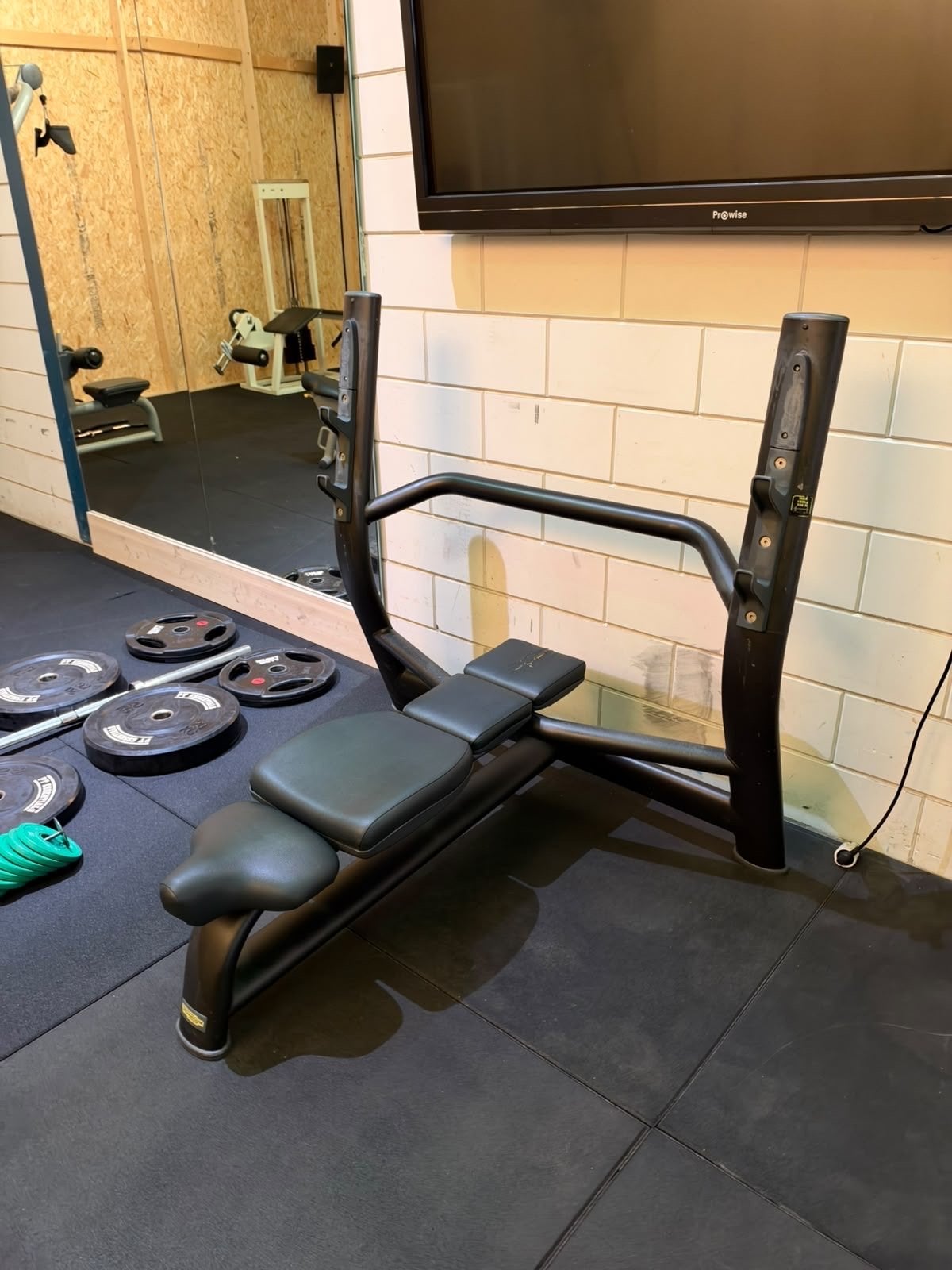 Technogym Benchpress - Professionele Krachtbank, Sport en Fitness, Technogym, Borst, Ophalen of Verzenden, Technogym
