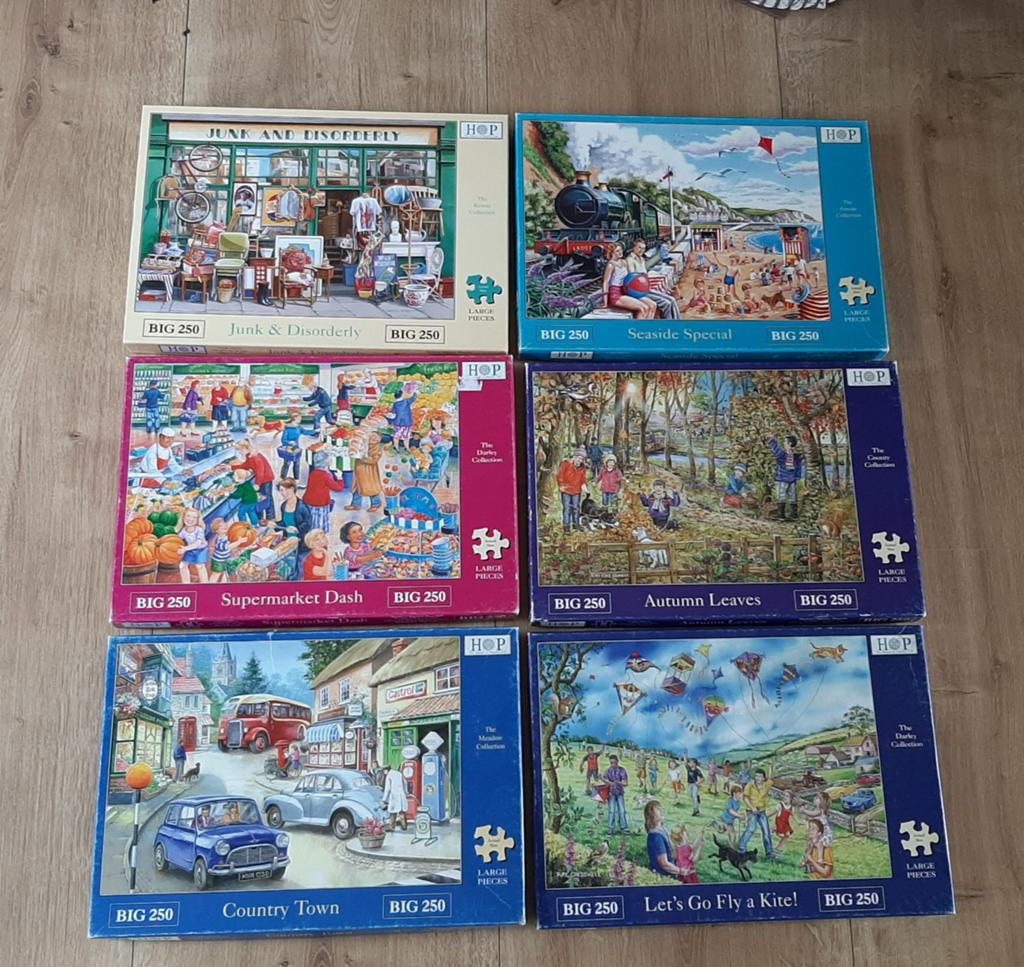 Puzzels allerlei, Hobby en Vrije tijd, Denksport en Puzzels, Ophalen, Minder dan 500 stukjes