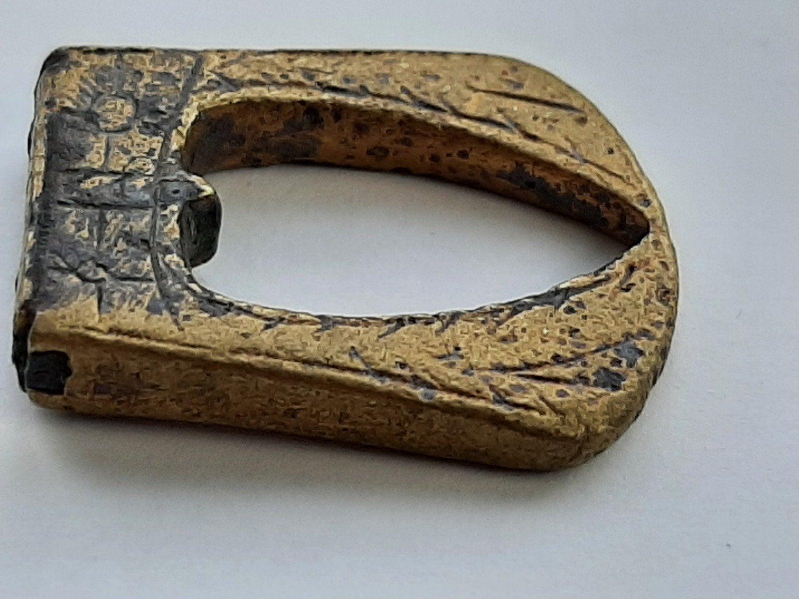 Mesheftbekroning hellebaard mesheft bodemvonst, Ophalen of Verzenden