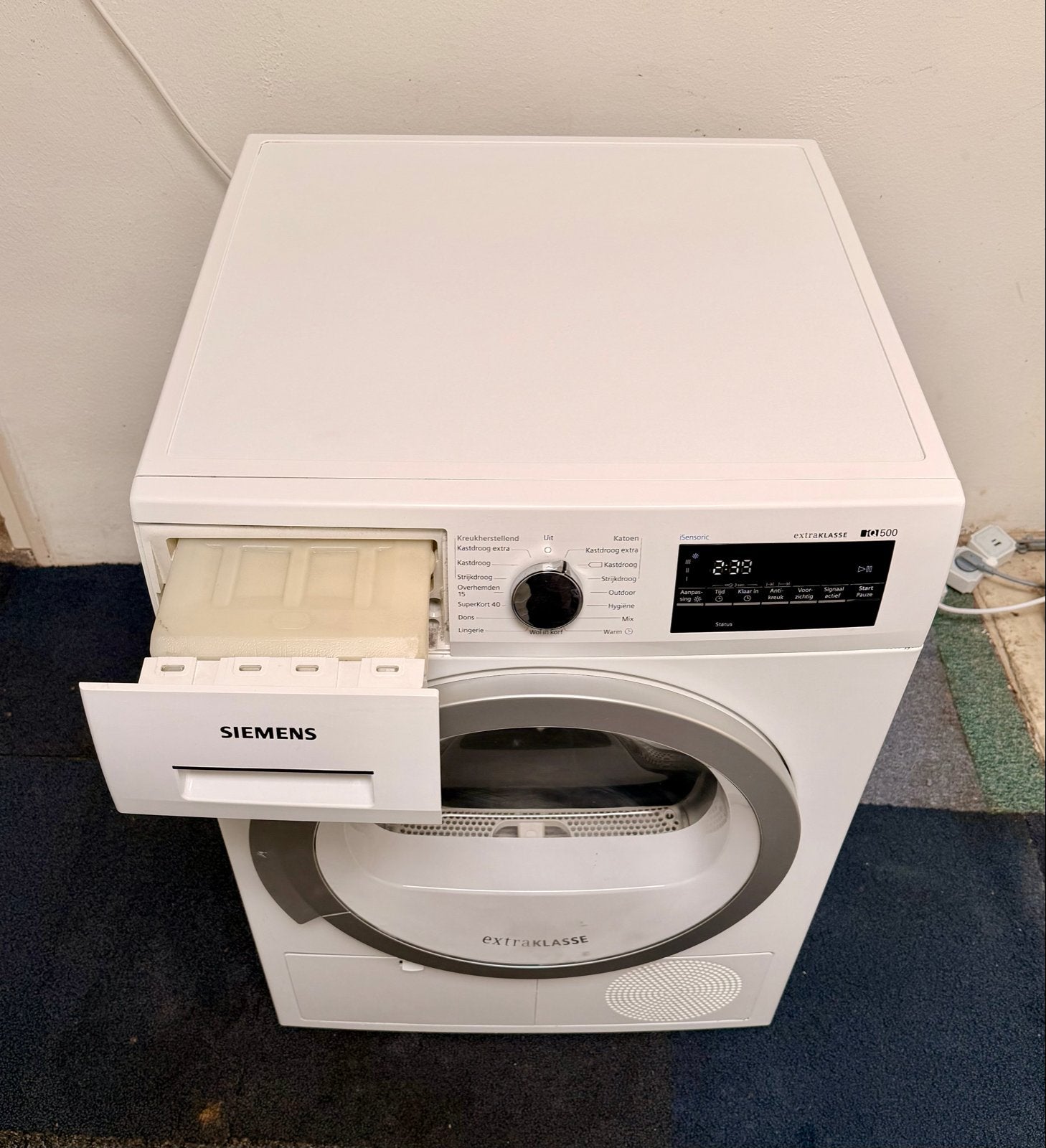 Siemens WT46G490NL ExtraKlasse iQ500 Condensdroger 8 kg, Www.siemens.com, 8 tot 10 kg, Germany, Ophalen of Verzenden