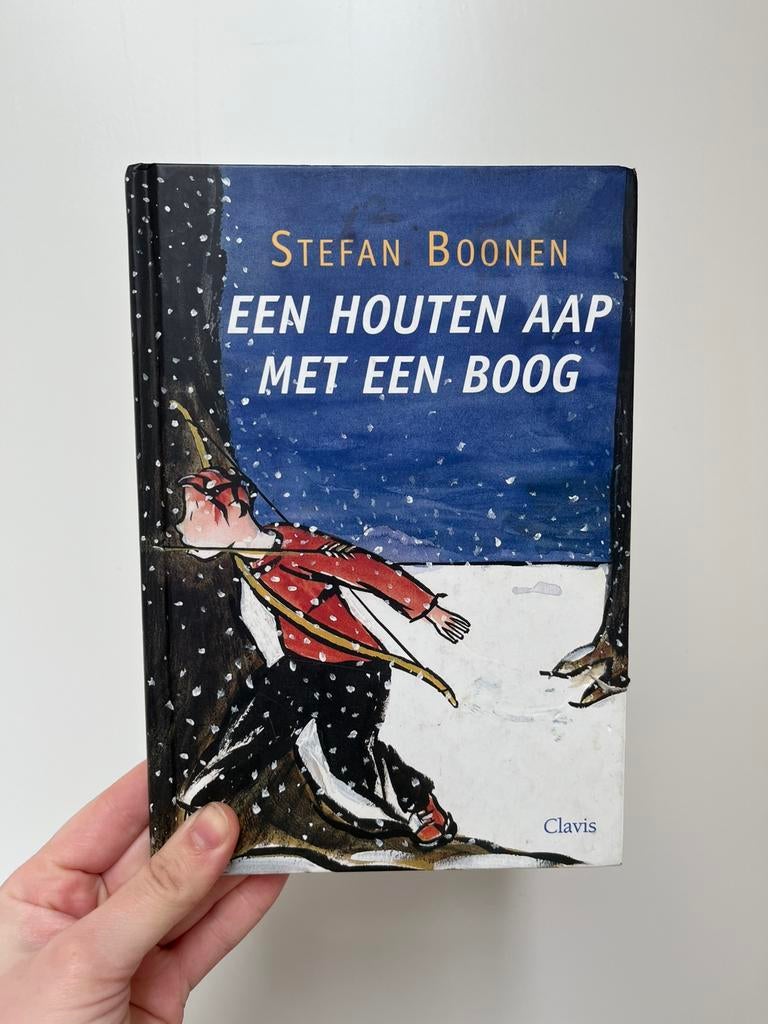 Stefan Boonen - Een houten aap met een boog, Ophalen of Verzenden, Zo goed als nieuw, Stefan Boonen