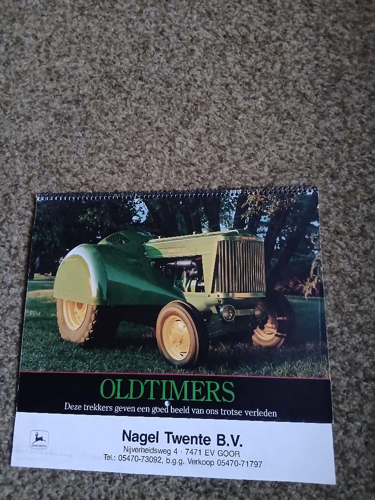 JohnDeerekalender., Ophalen of Verzenden, Zo goed als nieuw