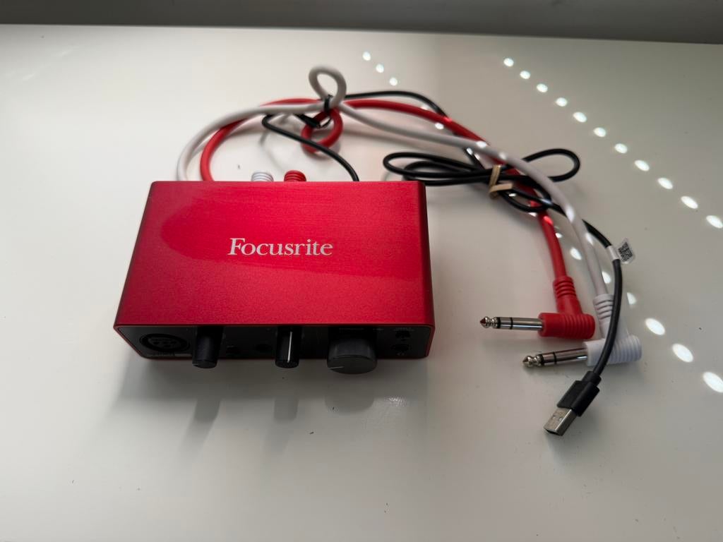 Focusrite interface, Ophalen of Verzenden, Zo goed als nieuw, Audio