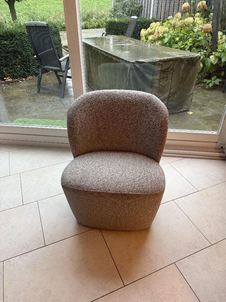 Fauteuil Lofty Gemêleerd, Ophalen, 75 tot 100 cm, Zo goed als nieuw, Stof