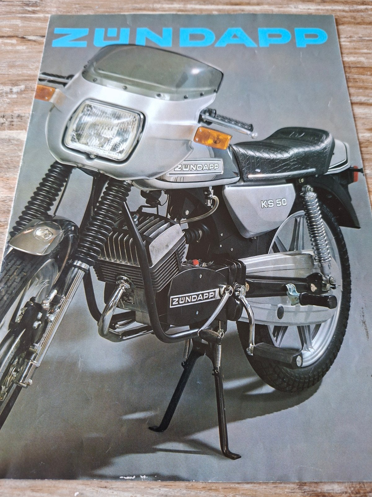 Zundapp uit klap folder origineel, Ophalen of Verzenden