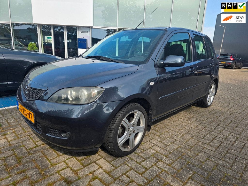 Mazda 2 1.6 Sportive AIRCO, Auto's, Voorwielaandrijving, 1596 cc, Gebruikt, Origineel Nederlands