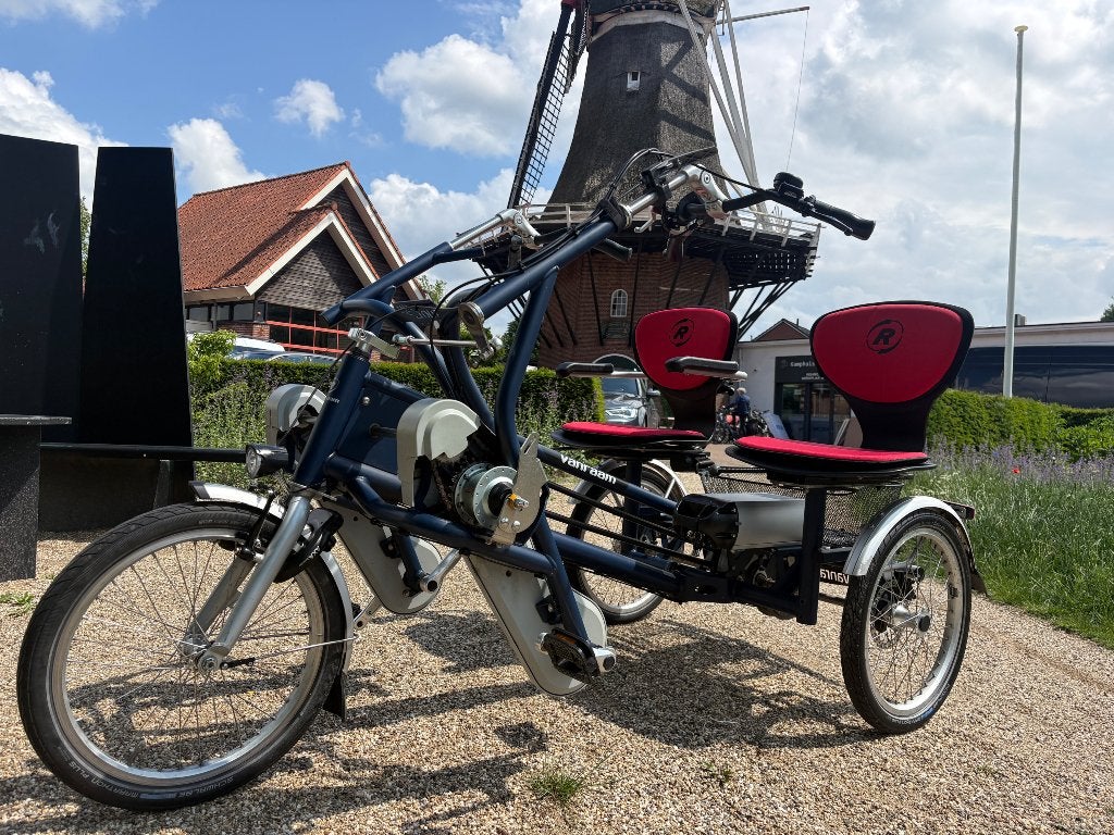 Van Raam Fun2go duofiets SLECHTS 153 km, Ophalen of Verzenden, Zo goed als nieuw, Schijfrem, Van Raam