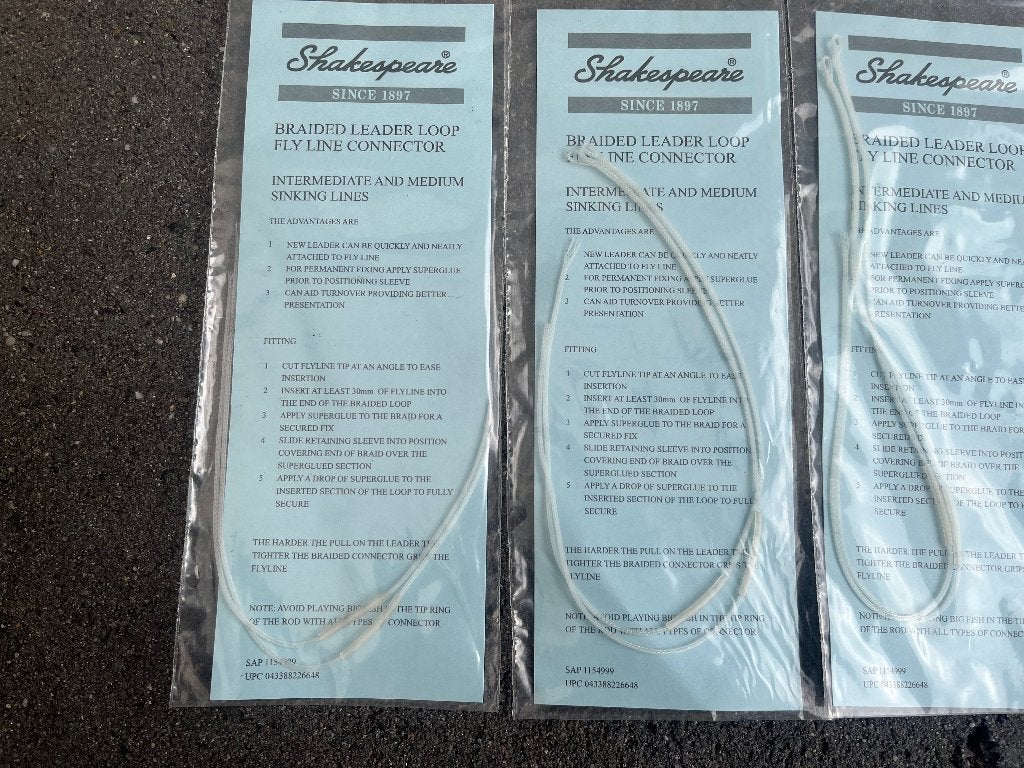 adv 104 / NIEUW set 4 pakjes leader loop, Ophalen of Verzenden, Nieuw, Overige typen