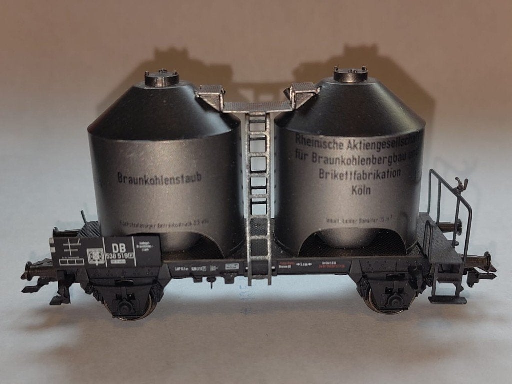 Märklin 46581 Braunkohlenstaubwagen 538 519 DB Gelijkstroom, Gebruikt, Gelijkstroom, Ophalen of Verzenden, Gebr. Märklin & Cie. GmbH
