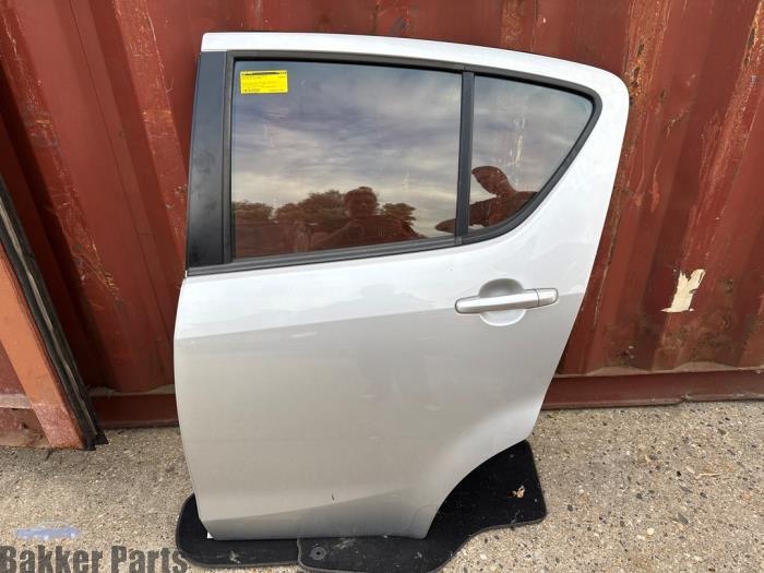 Portier 4Deurs links-achter van een Opel Agila (GBZ), Gebruikt, -, Deur, -