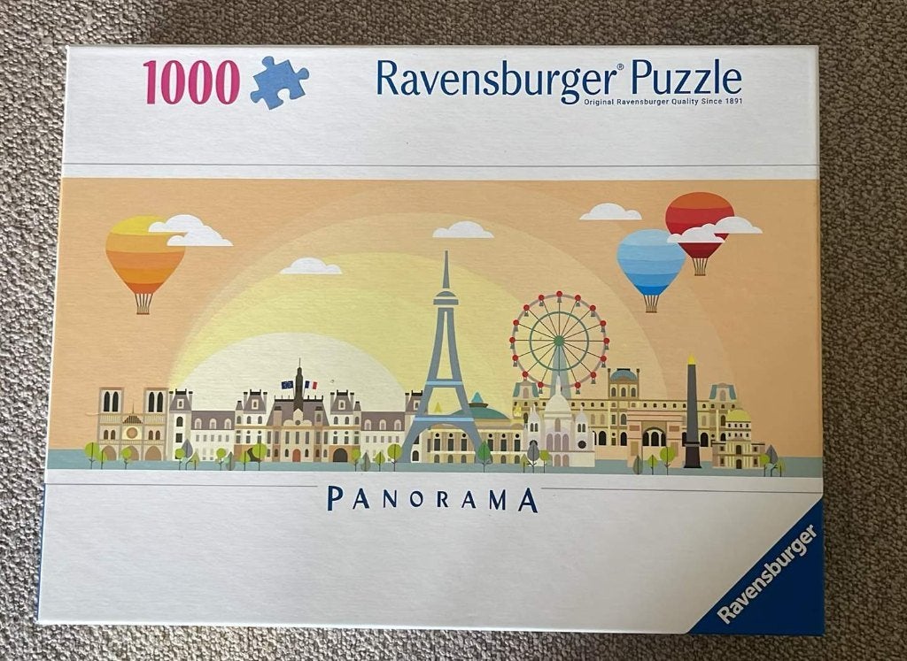 Puzzel 1000 stukjes, Ophalen of Verzenden, 500 t/m 1500 stukjes, Gebruikt, Legpuzzel