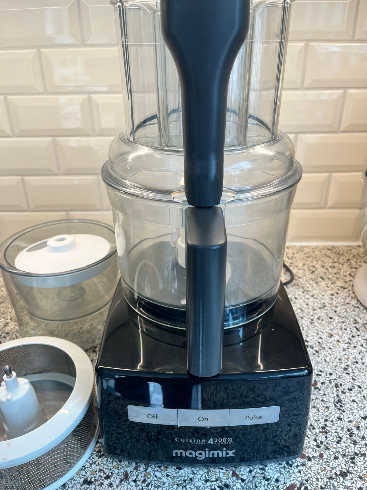 Magimix Cuisine 4200 XL Foodprocessor, Witgoed en Apparatuur, Keukenmixers, Ophalen, 3 snelheden of meer, Zo goed als nieuw, 2 tot 3 liter