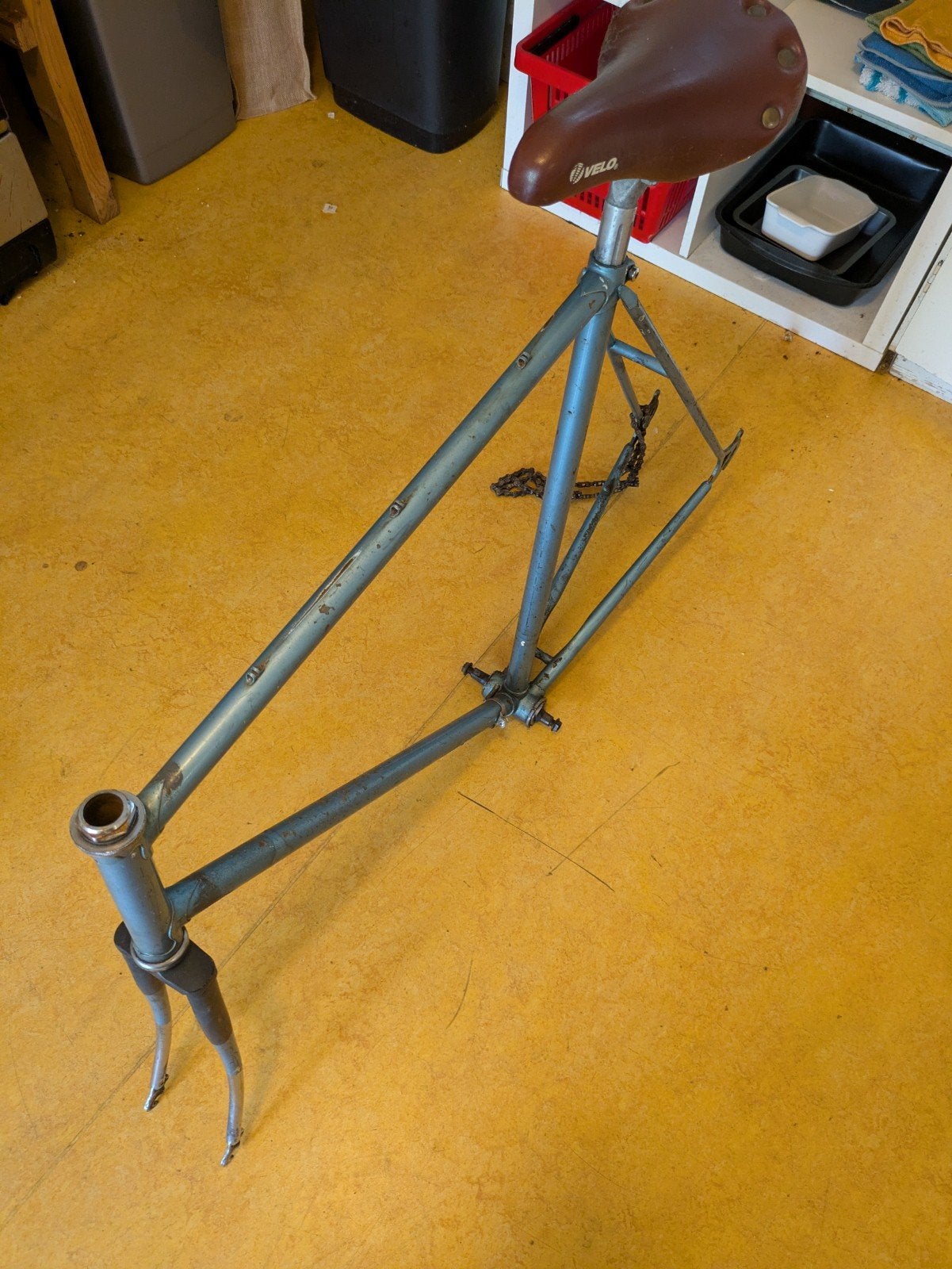 Vintage Racefiets Frame, Ophalen, Racefiets, Frame