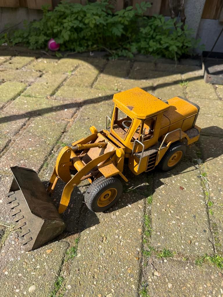 Vintage Shovel van Plaatstaal - Decoratief Model, Gebruikt, Ophalen, Overige merken, Groter dan 1:32