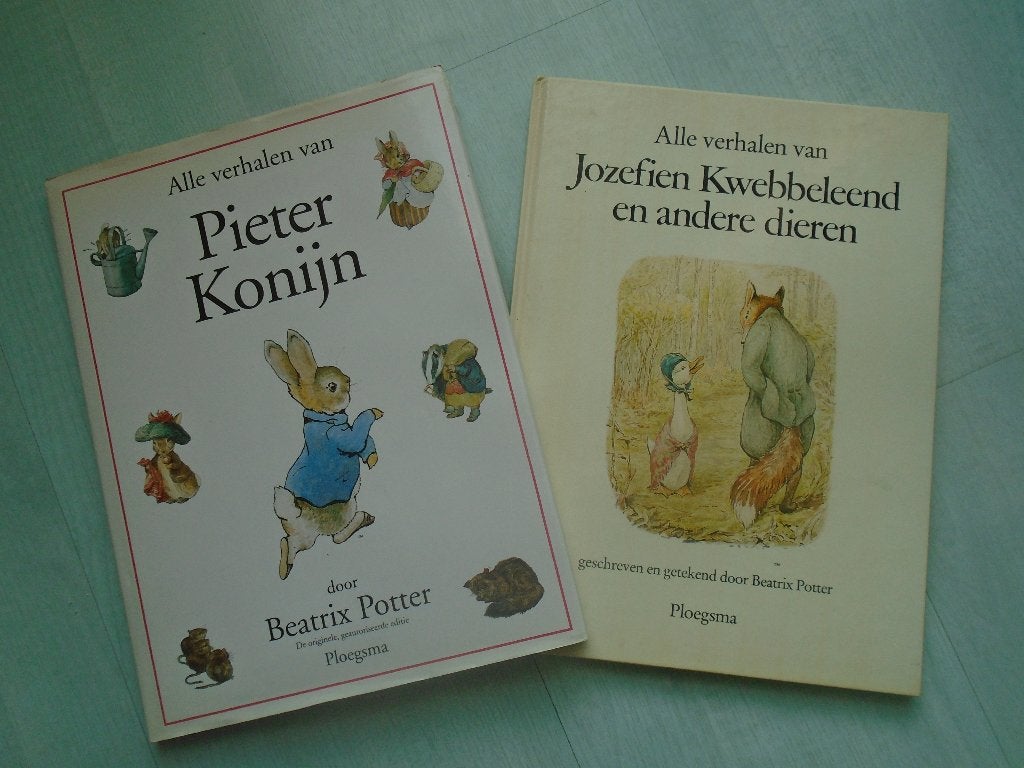 pieter konijn & josefien kwebbeleend, beatrix potter, Ophalen of Verzenden, Zo goed als nieuw, Beatrix Potter, Fictie algemeen