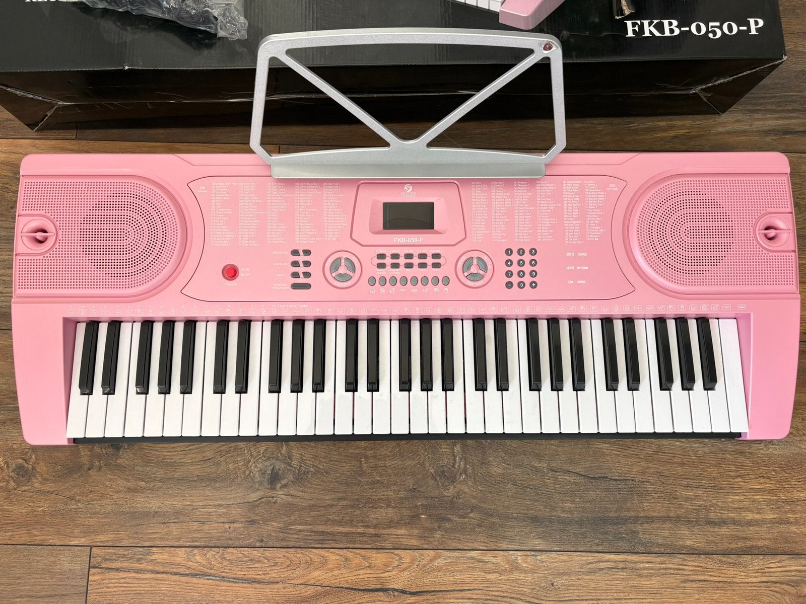 Fazley FKB-050-P keyboard roze, Ophalen, Zo goed als nieuw, 61 toetsen, Overige merken