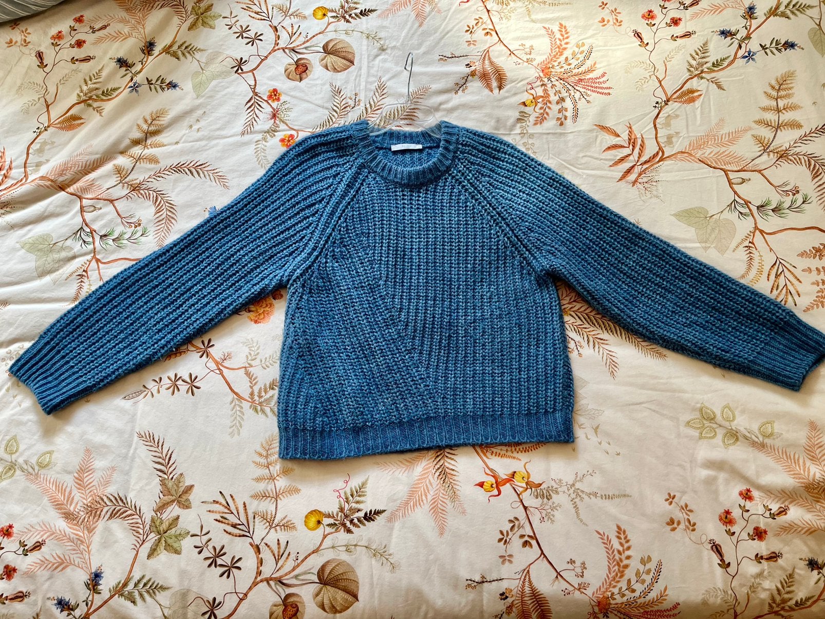 By Bar trui dames blauw M, Ophalen, Gedragen, Maat 38/40 (M), Blauw