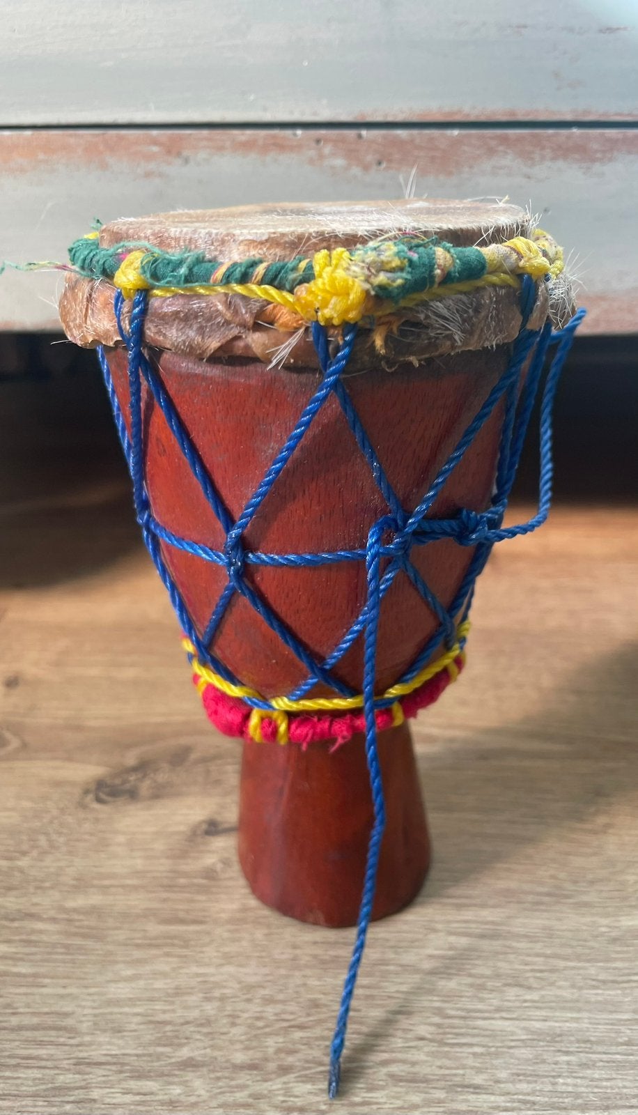 Kleine djembee trommel Afrika, Ophalen of Verzenden