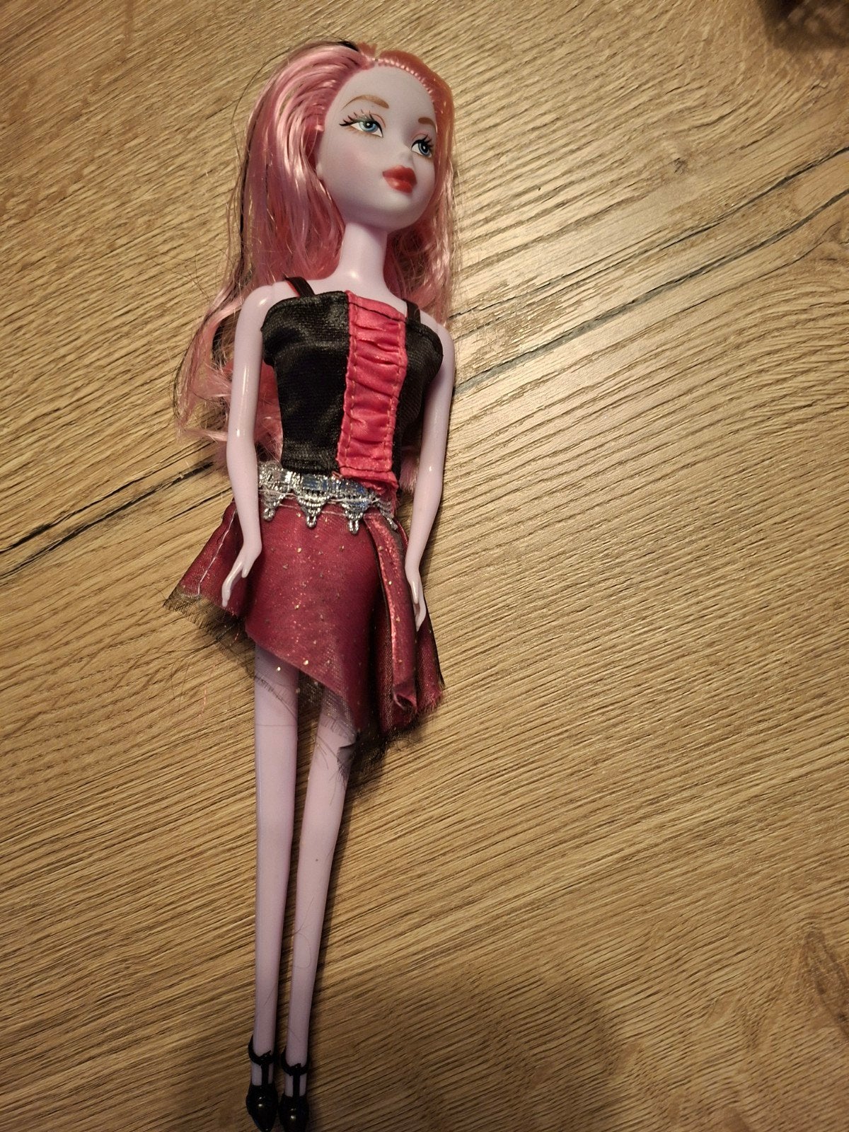 Monster High Draculaura pop Mattel roze/zwart haar, Kinderen en Baby's, Speelgoed | Poppen, Ophalen of Verzenden