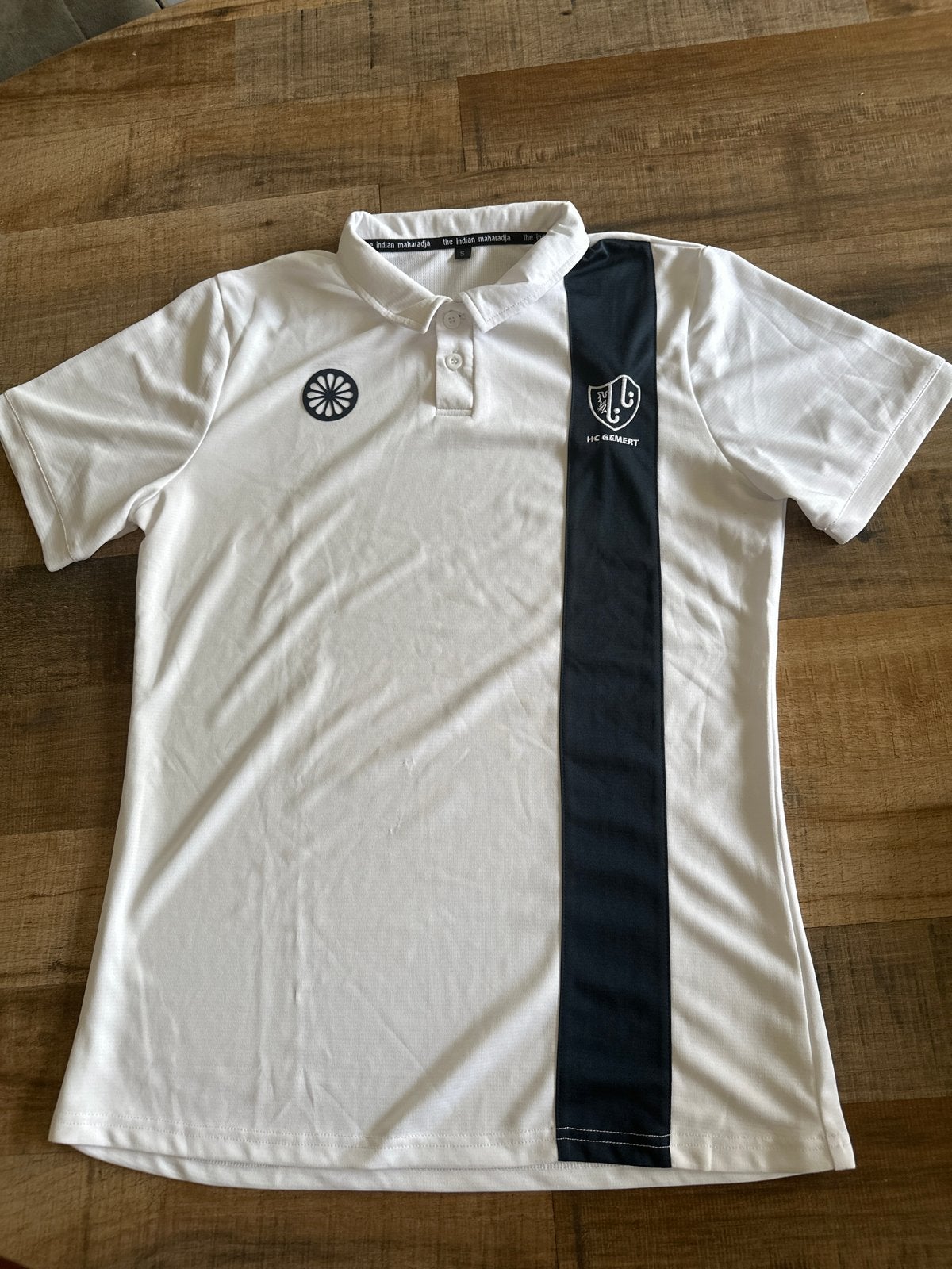 HC Gemert Hockey Shirt - The Indian Maharadja (Maat S), Ophalen of Verzenden, Zo goed als nieuw, Wit, Overige typen