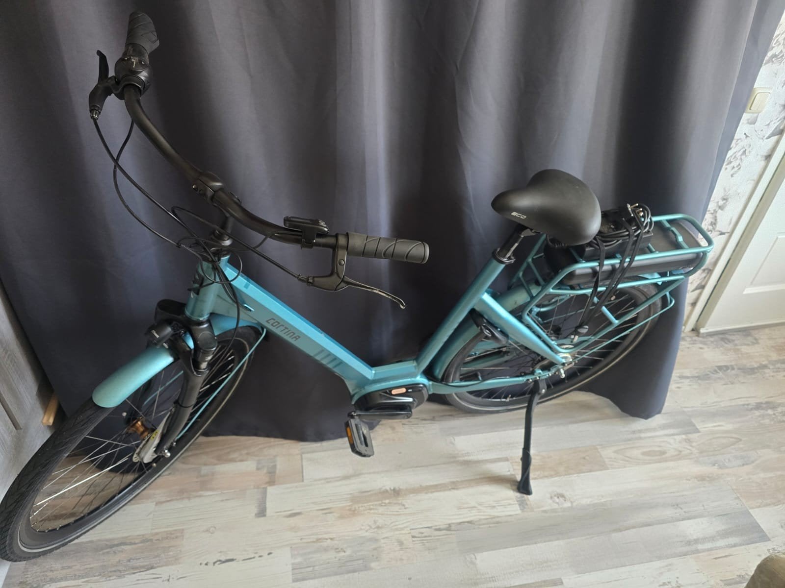 elektrische fiets, Fietsen en Brommers, Fietsen | Tandems, Minder dan 10 versnellingen, Vering, Ophalen of Verzenden, Zo goed als nieuw