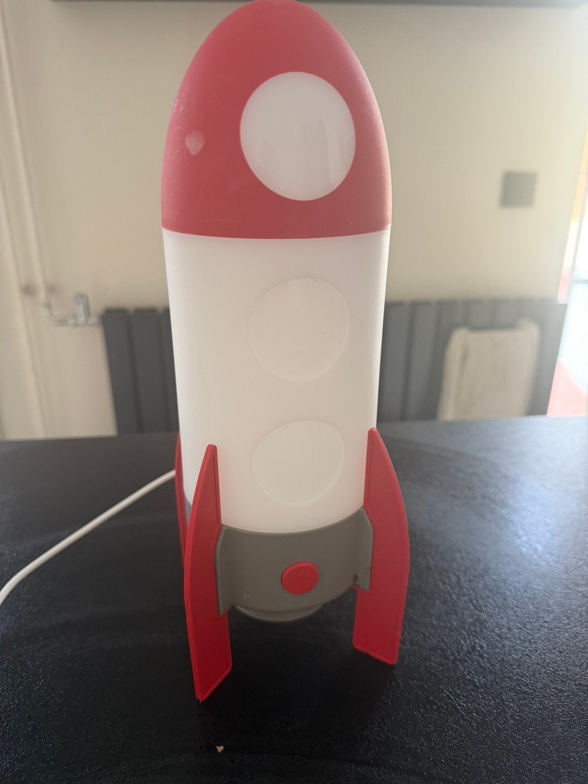 Ikea AFTONSPARV raket nachtlamp, Ophalen, Zo goed als nieuw, Lamp