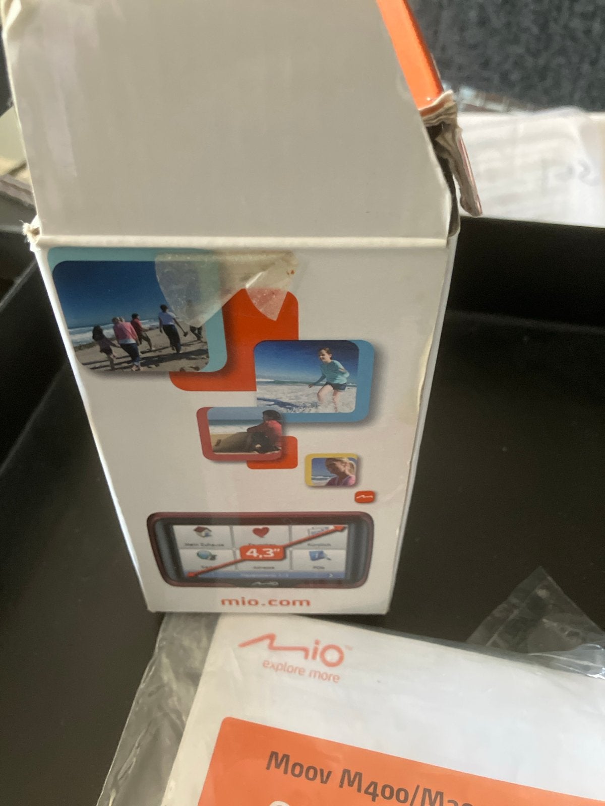 Mio Moov M405 Navigatiesysteem - Compleet in doos, Auto diversen, Ophalen of Verzenden, Gebruikt