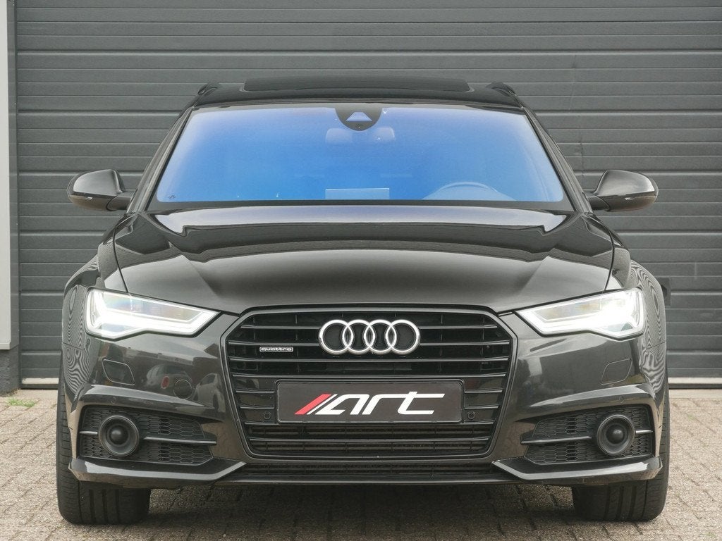 Audi A6 Avant 3.0 TDI Quattro 272PK Pano, 20 inch Bose, Matr, Auto's, Gebruikt, 2000 kg, Zwart, Leder