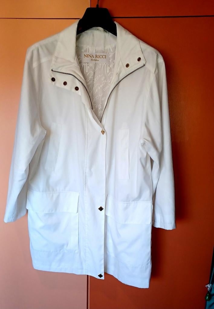 Nieuwstaat Nina Ricci zomerjack, maat 44, Kleding | Dames, Jassen | Zomer, Wit, Maat 42/44 (L), Ophalen of Verzenden, Zo goed als nieuw