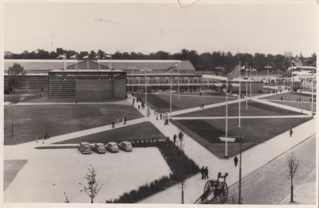 rotterdam panorama dijkzicht tentoonstelling 1950, Ophalen of Verzenden, Voor 1920, Noord-Brabant