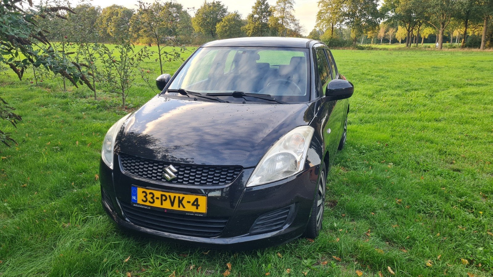 Suzuki Swift 1.2 5-D 2011 Zwart 145d km NAP. zuinige auto, Voorwielaandrijving, Stof, 4 cilinders, 400 kg