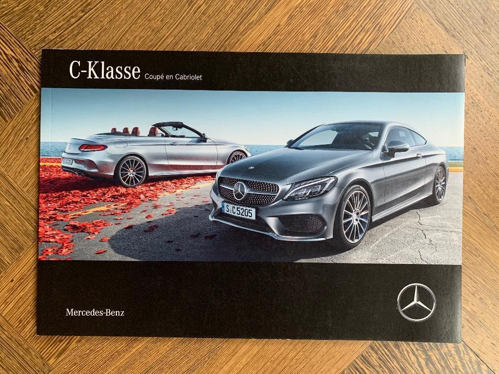 Brochure Mercedes-Benz C-klasse coupe + cabriolet 2016, Nieuw, Mercedes-Benz, Mercedes, Ophalen of Verzenden