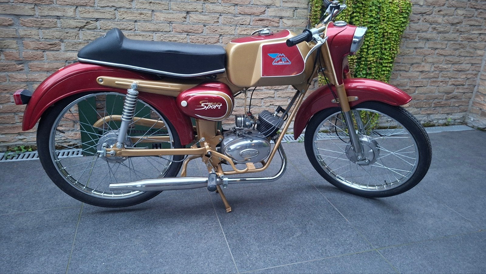 FB Mondial Super Sport Bromfiets -Klassieke Italiaanse Stijl, Ophalen, Maximaal 45 km/u, Overige merken