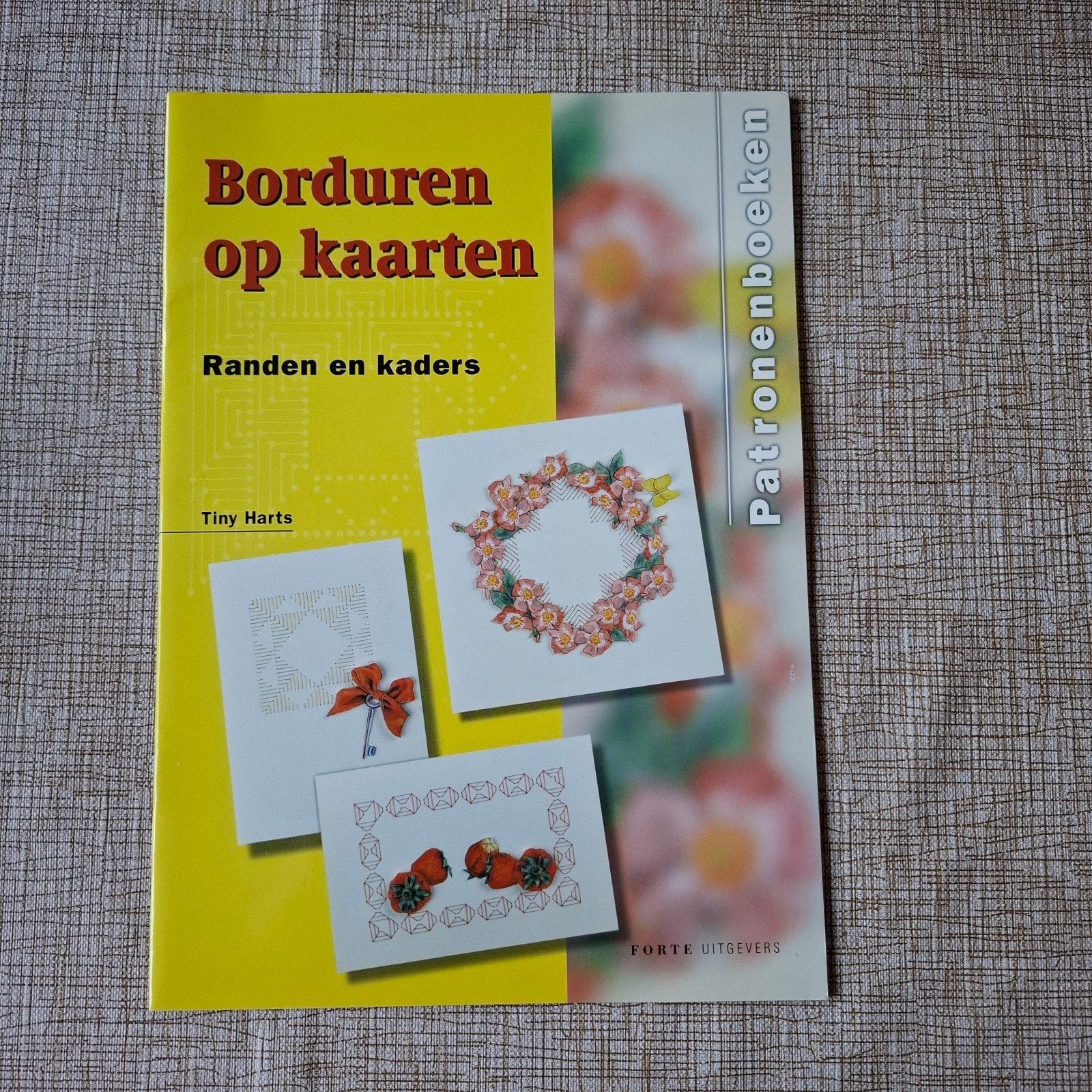 Borduren op kaarten, Boeken, Ophalen of Verzenden