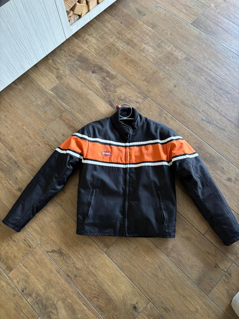 Harley Davidson motorjas M, Kleding | Heren, Jassen | Winter, Zo goed als nieuw, Zwart, Ophalen of Verzenden