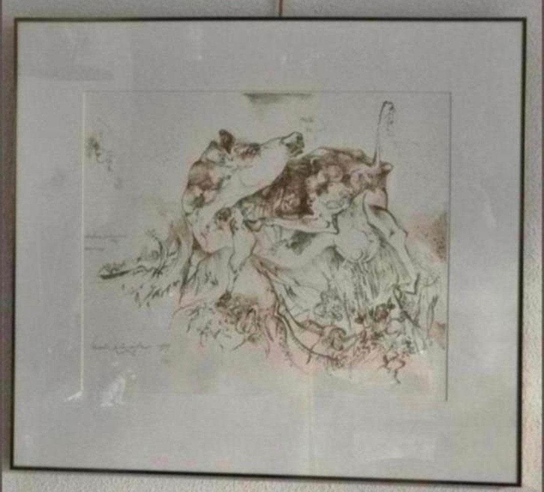Steendruk op handpers - Martin Linnartz (1979), Ophalen
