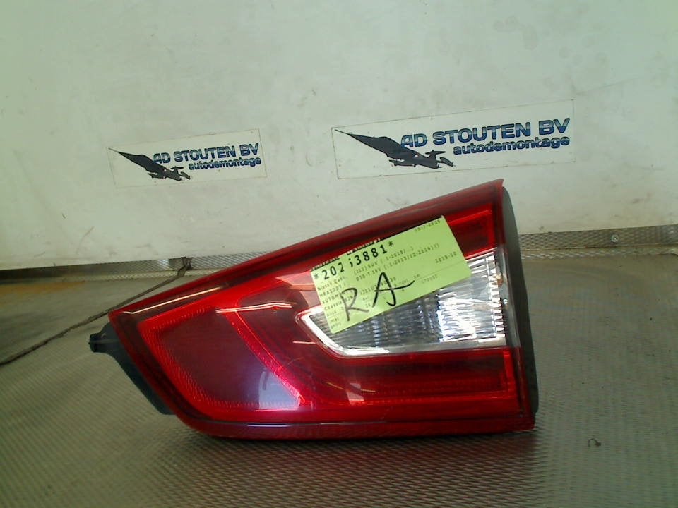 Achterlicht Rechts BINEEN Nissan Qashqai (J11) 2015, Auto-onderdelen, Gebruikt, Germany@nissan-services.eu, Kronenweg 38, Wesseling 50389, , Duitsland