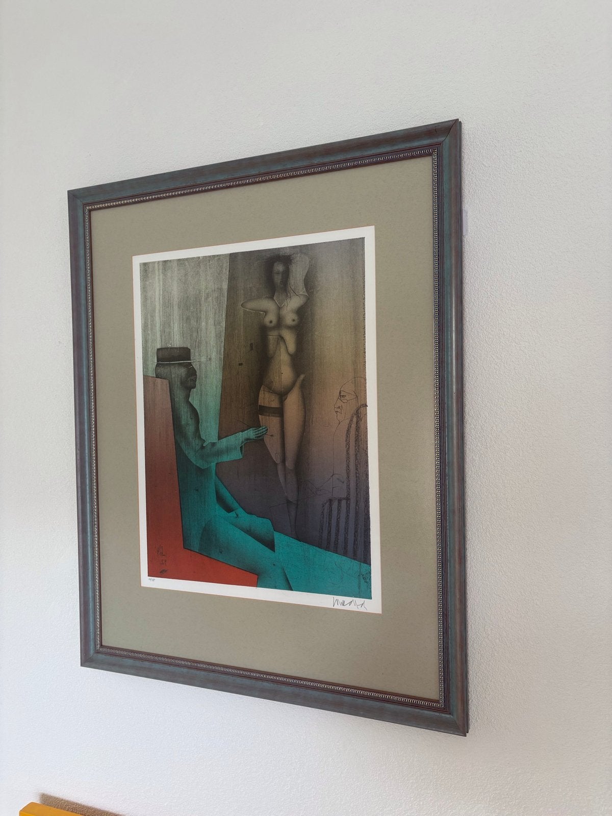 Paul Wunderlich – Originele kleurenlithografie – Gesigneerd, Ophalen of Verzenden