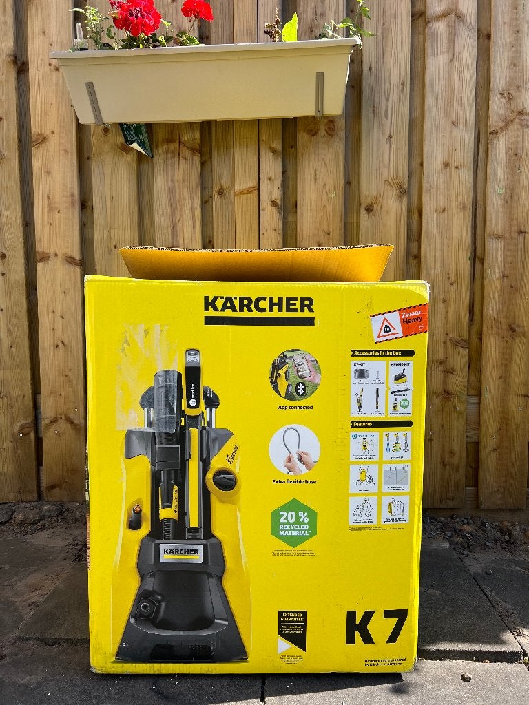 Kärcher K7 Smart Control Flex Home – Nieuw in doos – €500, Ophalen, Karcher terras reiniger, Nieuw, Met regelbare waterdruk