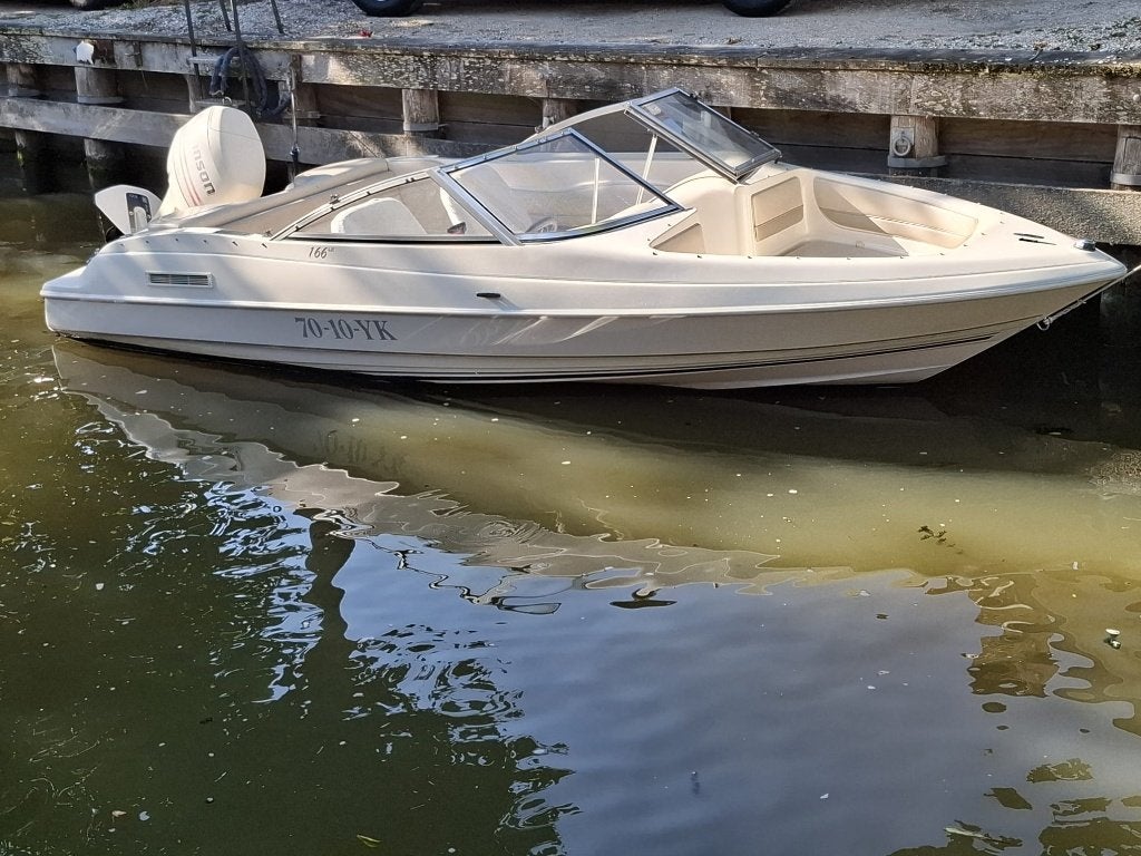Goed onderhouden boot met Johnson 50 pk en trailer, Watersport en Boten, Ophalen, Overige merken, 5 m, 20 cm